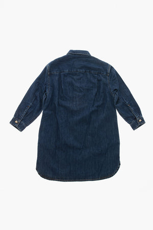 Dark-Wash Denim Dress BLEX