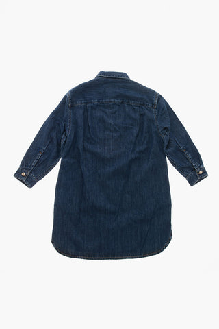 Dark-Wash Denim Dress BLEX