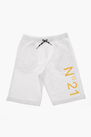Jersey-Shorts mit elastischem Bund