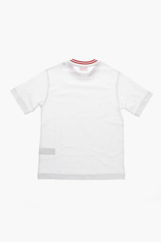 T-Shirt in Cotone KROWN con Dettaglio a Contrasto