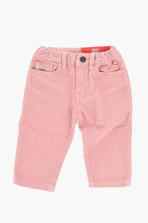 5-Pocket Ribbed Velour Pants D-GALE-B
