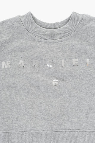 MM6 Cropped Crewneck Sweatshirt