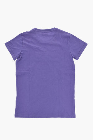 T-Shirt mit Rundhalsausschnitt TJEKI in Uni mit Paillettenlogo
