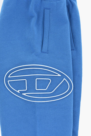 Brushed Cotton Joggers PMARKIBIGOVAL with Raised Monogram