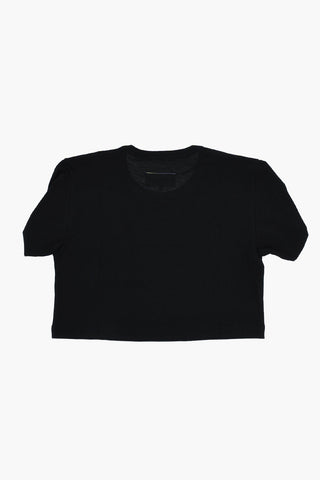 MM6 T-shirt Girocollo In Cotone con Logo