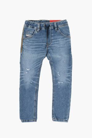 Jogg-Jeans KROOLEY-NE-J JJJ Aus Stretch-Denim Mit Elastischem Bund