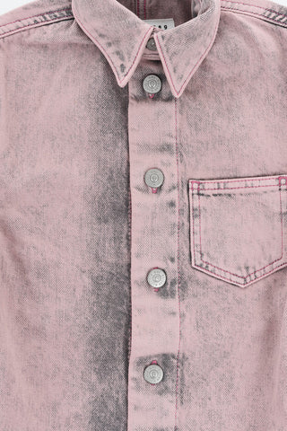 MM6 Denim Suit with Logo Buttons