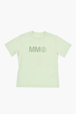 MM6 Set 3 Paia di T-shirt Girocollo In Cotone con Monogram