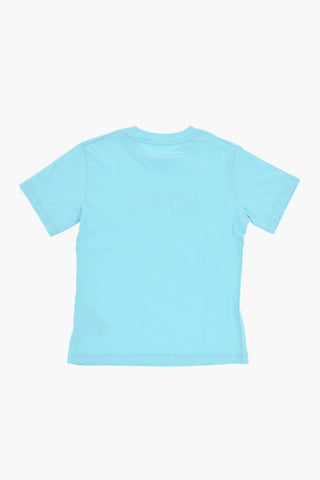 MM6 Set 3 Paia di T-shirt Girocollo In Cotone con Monogram