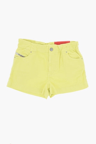 Stretch Cotton Shorts PAMLIX JJJ with Elastic Waist