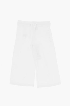 MM6 Wide Knit Pants with Elastic Waist