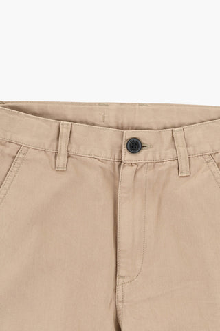 Lightweight Cotton Chino Pants PBAS with Oval-D Logo Embroidery