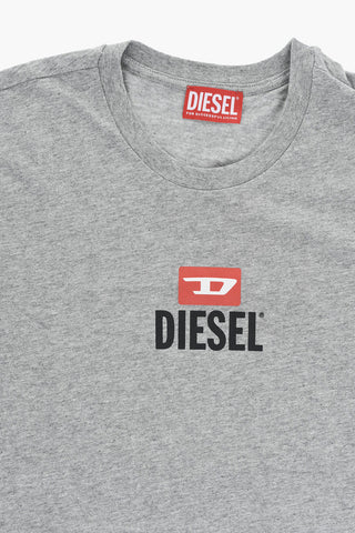 Solid-Colored T-Shirt and Shorts Set with Printed Logo