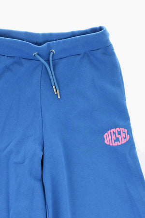 Joggers PEFFIMY in Cotone Garzato a Gamba Ampia