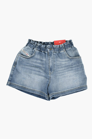 Denim Shorts PAMLIX with Elastic Waistband