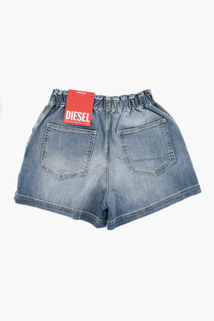 Denim Shorts PAMLIX with Elastic Waistband