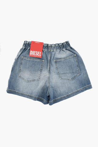 Denim Shorts PAMLIX with Elastic Waistband