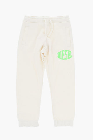 Brushed Cotton Joggers PBOLONG with Fluorescent Logo