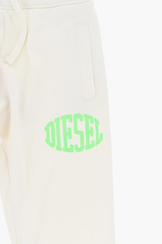 Brushed Cotton Joggers PBOLONG with Fluorescent Logo