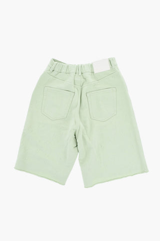 MM6 Baumwoll-Shorts mit Vintage-Effekt