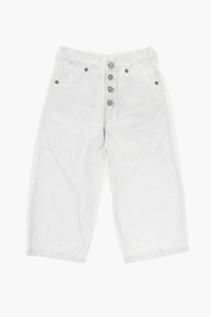 MM6 Metallic-Effect Denim Trousers