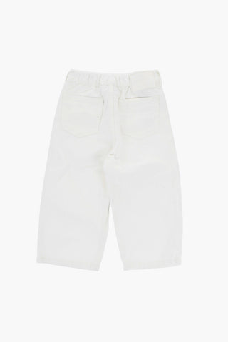 MM6 Metallic-Effect Denim Trousers