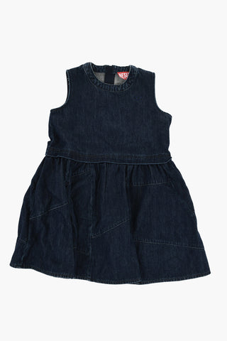 Vestito DAISY in Denim Senza Maniche