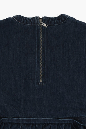 Kleid DAISY aus Denim ärmellos