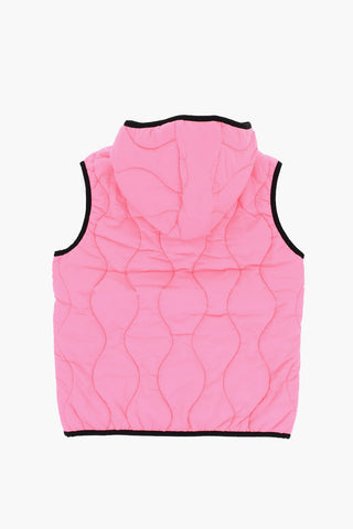 Ärmellose fluoreszierende Nylonjacke JSLASH