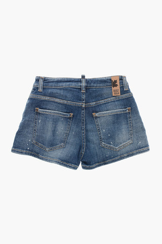 Distressed-Effect Shorts