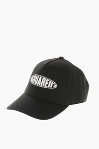 Baumwoll-Baseballmütze mit Print
