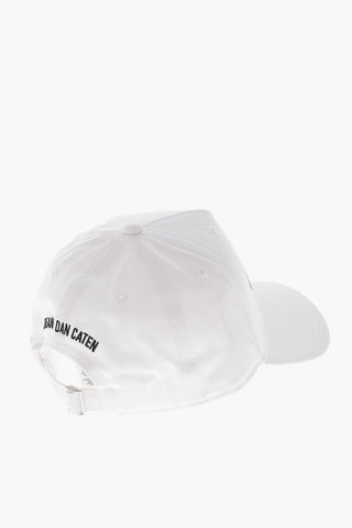 Baseball-Cap aus Baumwolle mit Kontrastlogo