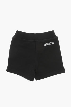 Shorts aus Baumwolle mit Frontlogo