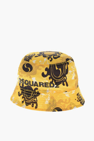Cappello Bucket In Nylon Stampato