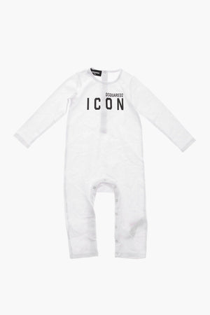 ICON Cotton Romper with Logo
