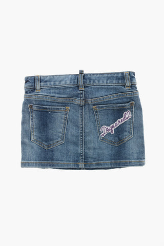Denim-Rock mit 4 Taschen