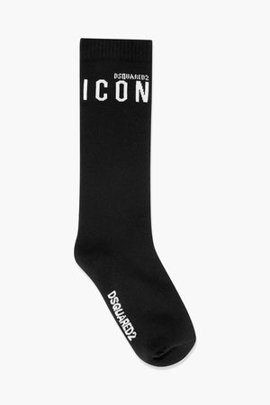 ICON Long Socks with Contrasting Monogram
