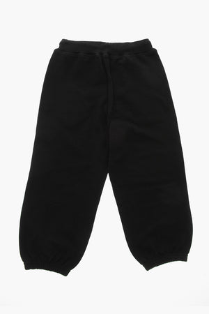 Icon Cotton Joggers with Contrast Print