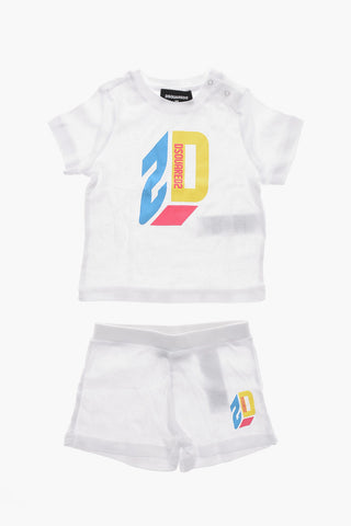 Cotton T-Shirt and Shorts Set