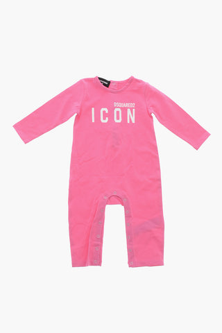 ICON 코튼 바디수트 로고