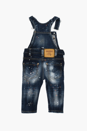 Denim-Latzhose im Vintage-Look
