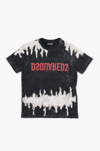 Crewneck T-Shirt RELAX Acid-Wash Effect