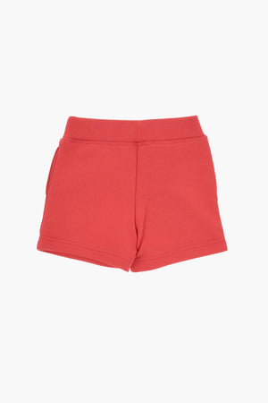 포켓 두 개가 있는 가벼운 면 쇼츠