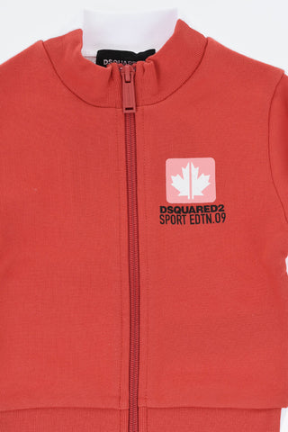Two-Tone Sweatshirt with Zip Closure
