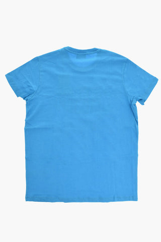 Cotton Crewneck T-Shirt with Print