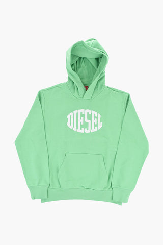 Oversized Hoodie mit geprägtem Logo