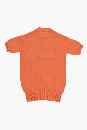 Vestito in Cotone Leggero Effetto Vintage