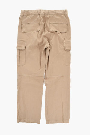 면 카고 팬츠 PICAR 허리 밴딩