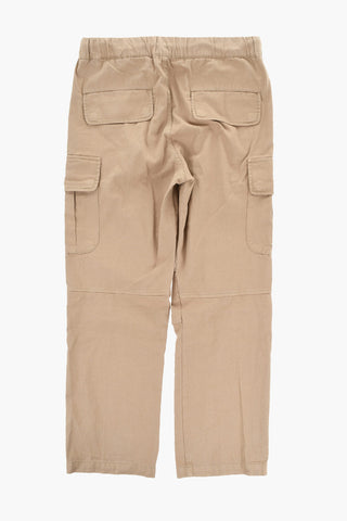 Pantaloni Cargo PICAR in Cotone con Elastico in Vita