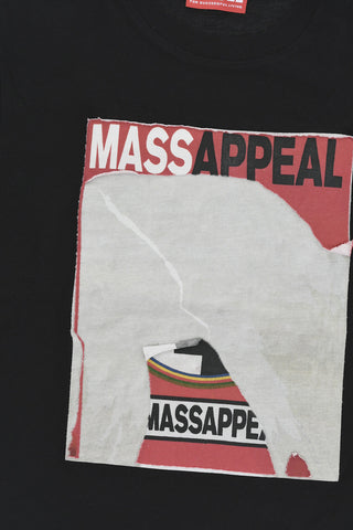 T-shirt Girocollo Oversized in Cotone con Stampa